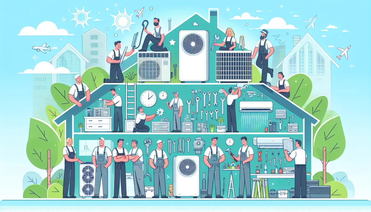 سیستمهای HVAC هوشمند برای کاهش ردپای کربن|Smart HVAC Solutions-الکترونیک فیدار